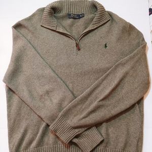 🚨 SOLD 🚨 Ralph Lauren Mens zip-up sweater sz.XL
